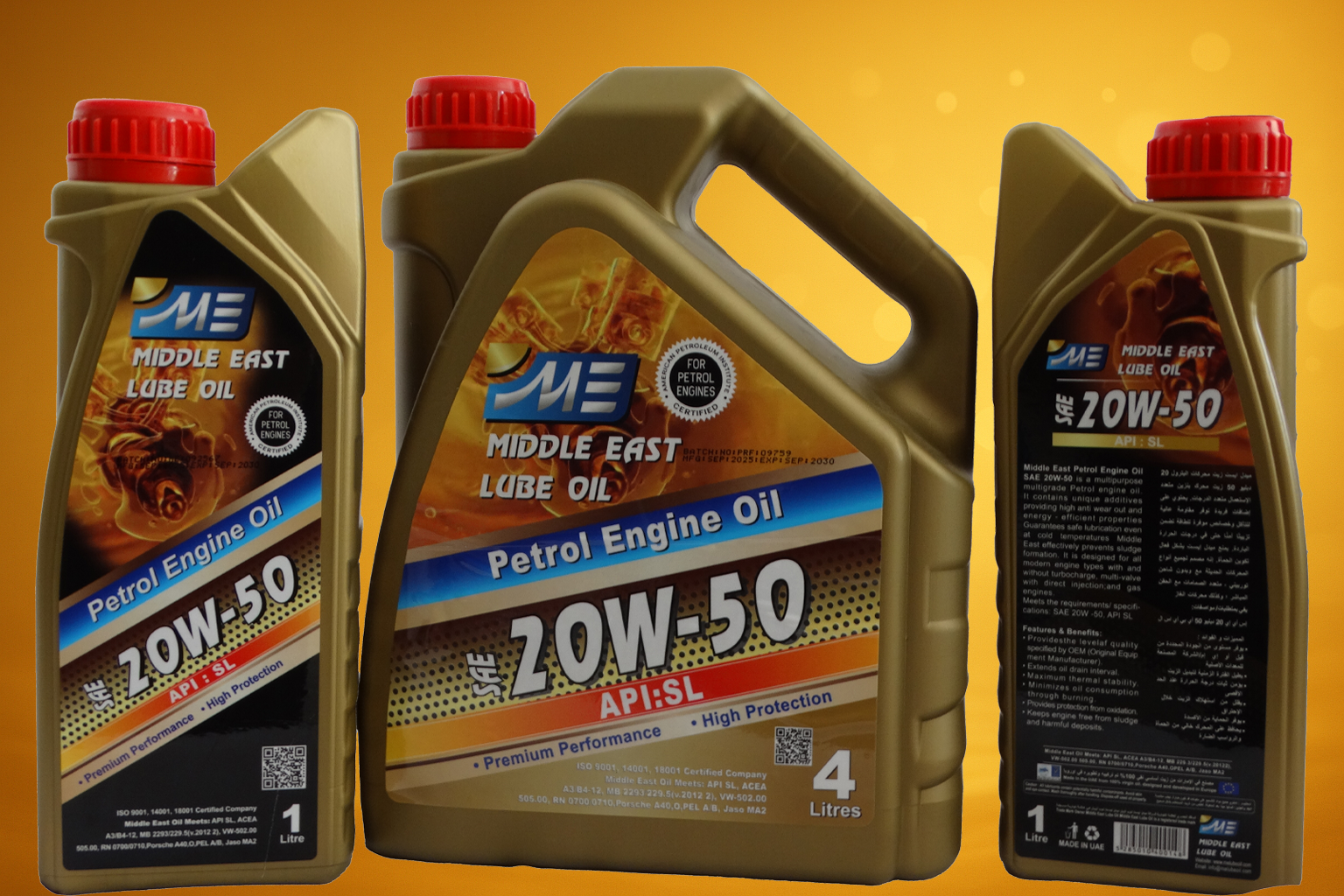 Middle East -SAE 20W-50